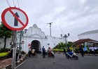 Plengkung Gading Retak Serius pada Bagian Dalam Lorong