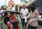 Kapolres Bantul dan Wartawan Berbagi Takjil, Jadi Contoh Kebaikan
