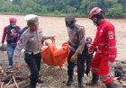 Mayat Laki-Laki Tak Dikenal Tergeletak di Atas Bebatuan Sungai Progo