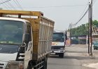 Sudah Dilarang, Truk Pasir Masih Beroperasi