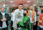 Pertama Kalinya Pemkab Klaten Bagi Bingkisan untuk Pengemudi Ojol 