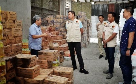 Satgas Pangan DIY Cek Ketersediaan Sembako di Sejumlah Distributor