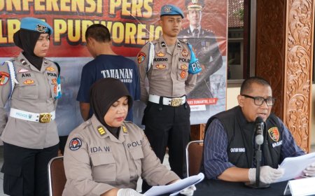 Polres Purworejo Ringkus Pelaku Penipuan dengan Modus Pinjam Motor