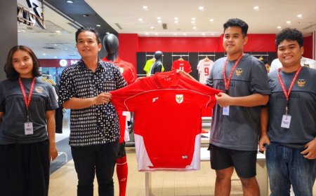 Erspo Resmi Meluncurkan Jersey Terbaru Timnas Indonesia