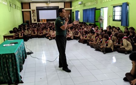 Kodim Klaten Sosialisasi Pendaftaran Calon Taruna Akademi TNI