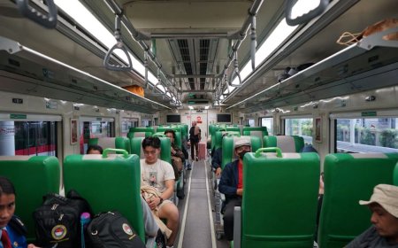 Lima Trainset KRDE Disiapkan untuk Angkutan Lebaran 2025