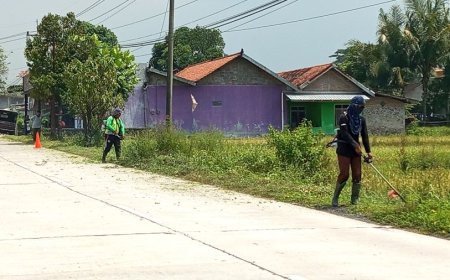 DPU PR Klaten Rutin Melaksanakan Pemeliharaan Jalan