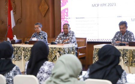 Indeks MCP KPK Sleman Tertinggi di DIY, Bupati Minta OPD Bertanggung Jawab