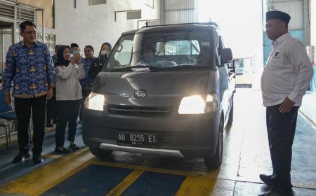 Bupati dan Wabup Sleman Cek Kesiapan Dishub Sambut Lebaran