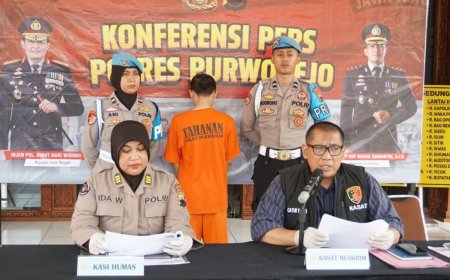 Seorang Pria di Purworejo Terancam Hukuman 15 Tahun