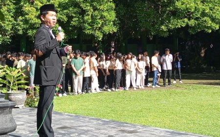 Menjelang Libur Lebaran, SMAN 2 Klaten Gelar Ibadah Akbar