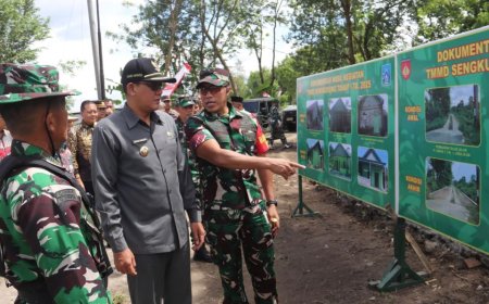 TMMD Sengkuyung Tahap I Ditutup, Ini Harapan Wakil Bupati Sleman Danang Maharsa