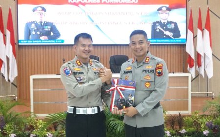 Sertijab Kapolres Purworejo, AKBP Edy Bagus Sumantri Digantikan AKBP Andry Agustiano