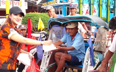 Seribu Takjil Dibagikan Pemuda Pancasila Bantul