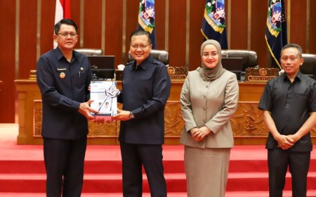 Danang Maharsa Serahkan LKPJ Tahun Anggaran 2024 ke DPRD Sleman