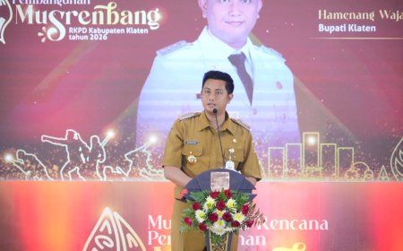 Bupati Klaten Ingin Musrenbang Harus Selaras