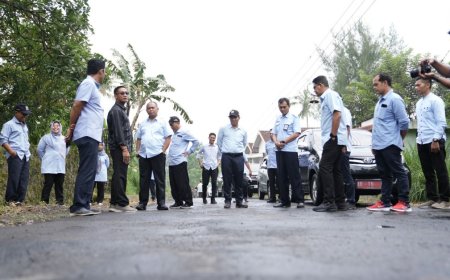 Beberapa Ruas Jalan di Sleman Rusak dan Berlubang