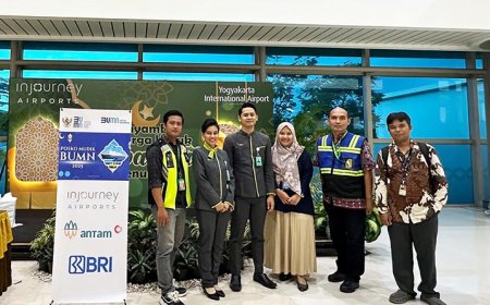 Antam Buka Posko di YIA, Dukung Kelancaran Mudik 2025