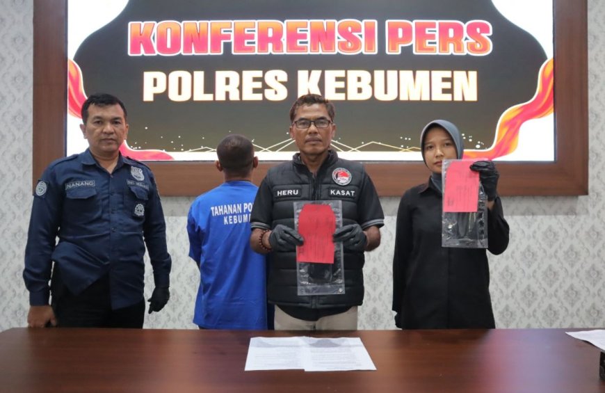 Polres Kebumen Tangkap Pengedar dan Pengguna Sabu