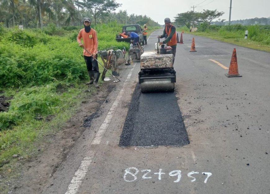 Jalan Nasional Selatan Jawa Bebas Lubang