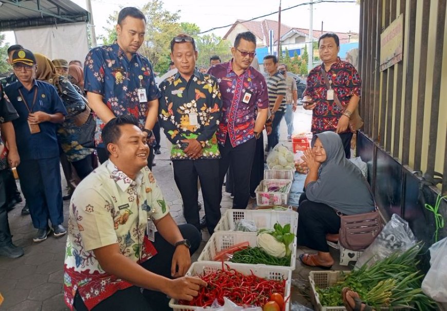 Bupati Klaten Sidak Pasar Tradisional, Harga Masih Stabil