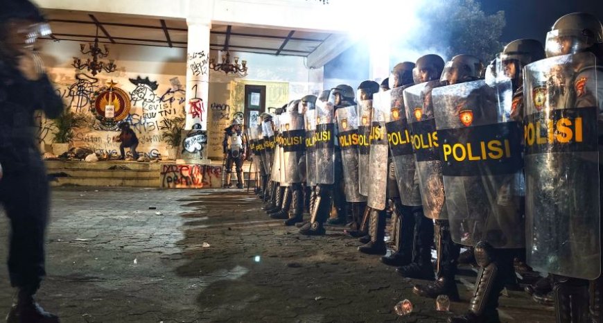 Gedung DPRD DIY Jadi Saksi Ketegangan