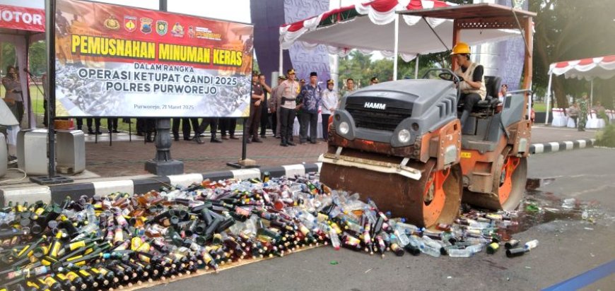 Miras 5.727 Botol Digilas Alat Berat
