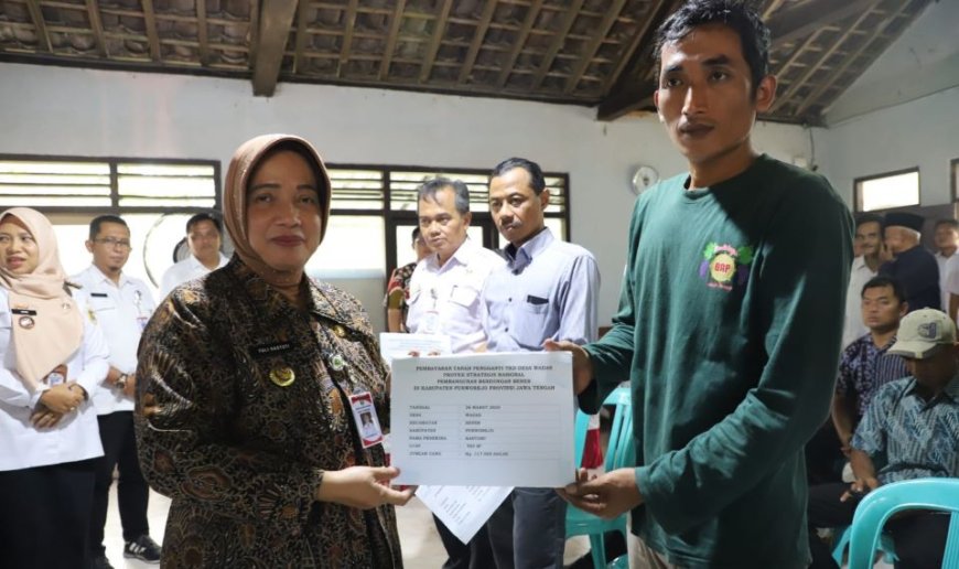 Ganti Rugi Tanah Kas Desa Wadas Purworejo Cair