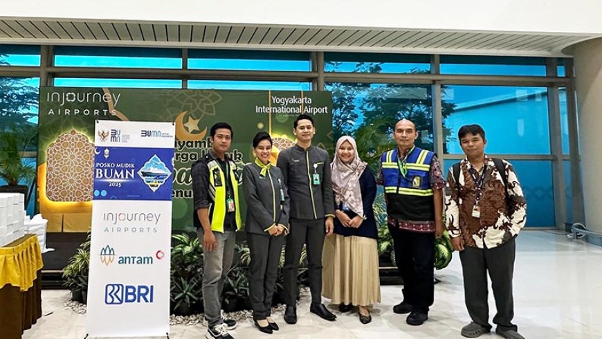 Antam Buka Posko di YIA, Dukung Kelancaran Mudik 2025