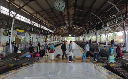 Kereta Api Jadi Primadona Mudik Lebaran