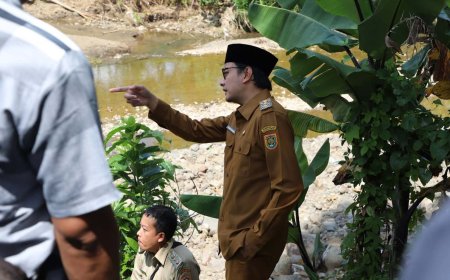 Tinjau Lokasi Bencana, Dion Agasi: Aliran Sungai Mongo Berbahaya