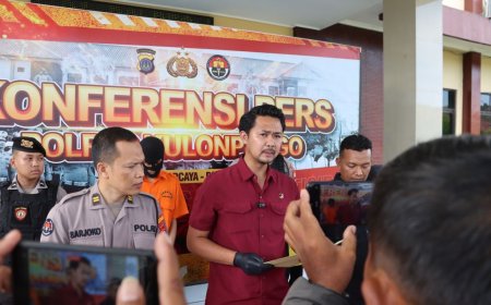 Polres Kulonprogo Tangkap Pengedar Uang Palsu