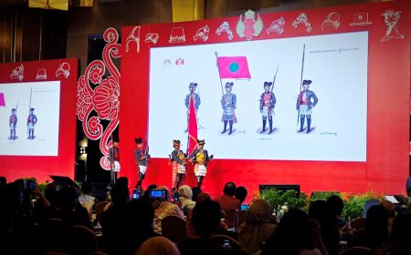 Peragaan Busana Prajurit Buka Simposium Budaya Jawa Keraton Yogyakarta