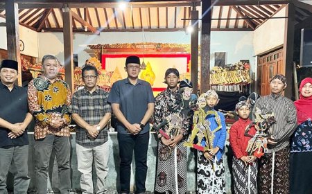 Dukung Pelestarian Warisan Budaya, Danang Hadiri Pementasan Dalang Cilik