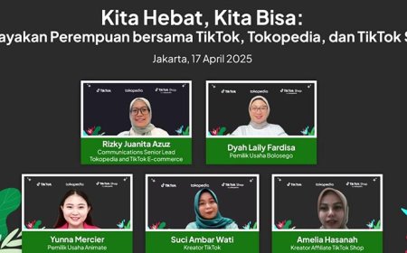 TikTok, Tokopedia, dan TikTok Shop Perkuat Komitmen Pemberdayaan Perempuan di Era Digital