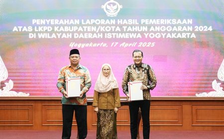 14 kali Berturut-turut, Pemerintah Kabupaten Sleman Raih Predikat WTP