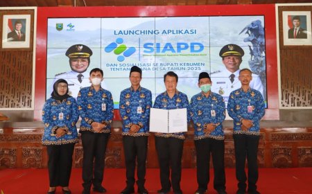 Pakai Aplikasi SIAPD, Kinerja Perangkat Desa di Kebumen Dipantau secara Real Time