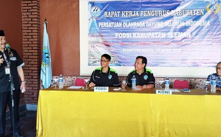 PODSI Sleman Gelar Raker, Incar Juara Umum pada PORDA DIY XVII 2025