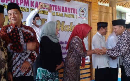 DPD LPMKal Bantul Gelar Halal Bi Halal