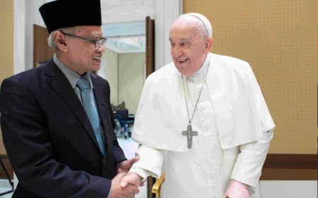 Muhammadiyah Sampaikan Belasungkawa atas Wafatnya Paus Fransiskus