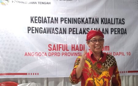 Berdayakan Masyarakat, Komitmen Anggota DPRD Jateng Saiful Hadi