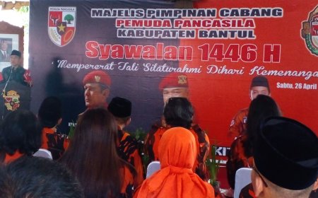 Pemuda Pancasila Bantul Gelar Syawalan