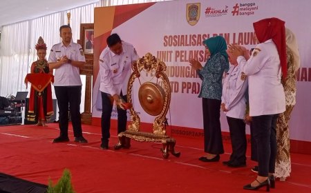 Launching UPTD PPA, Ini Harapan Bupati Klaten Hamenang  Wajar Ismoyo