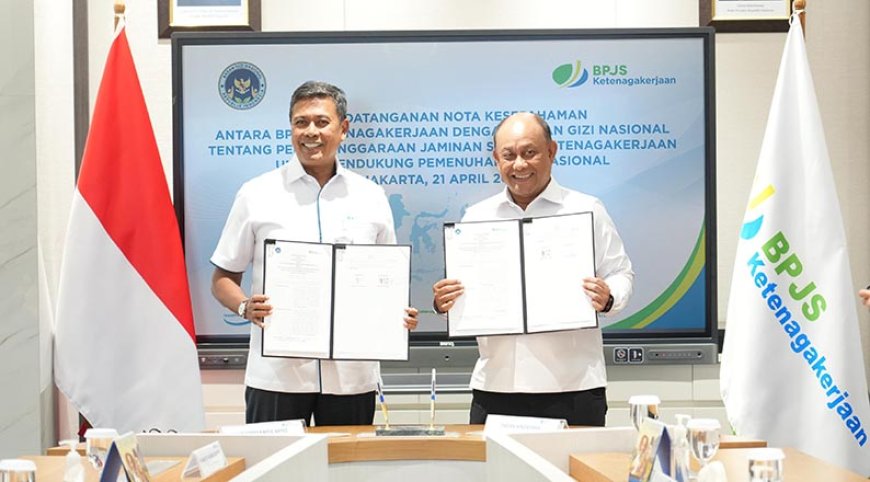 BPJS Ketenagakerjaan dan BGN Sepakat Lindungi Seluruh Pekerja di Ekosistem MBG