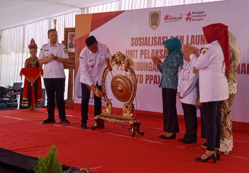 Launching UPTD PPA, Ini Harapan Bupati Klaten Hamenang  Wajar Ismoyo
