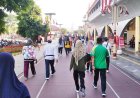 Libur May Day Alun-alun Pancasila Kebumen Ramai