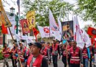 Ribuan Buruh dan Pekerja di Yogyakarta Turun ke Jalan