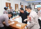 Deteksi Dini Penyalahgunaan Narkoba, 60 Anggota Polres Kebumen Tes Urine