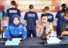 Polres Purworejo Bekuk Komplotan Penagih Hutang Pelaku Kekerasan