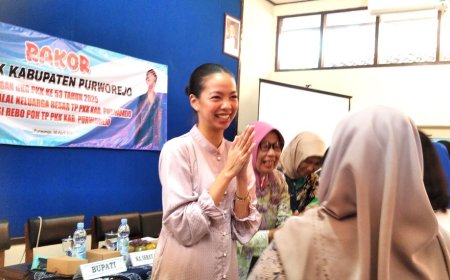 TP  PKK Purworejo Gelar Rakor, Ini Pesan Bupati